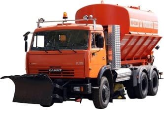 Заказать услуги пескоразбрасывателя КО-829Б
