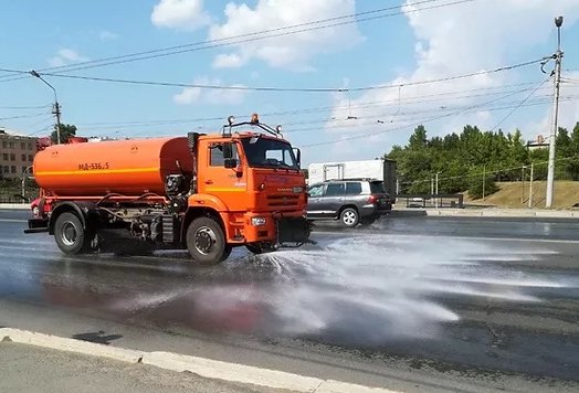 Услуги поливомоечной машины