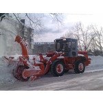 Аренда шнекоротор на базе погрузчика фронтального