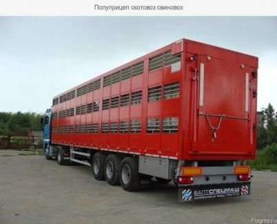 Перевозка скота (крс, мрс, лошади)