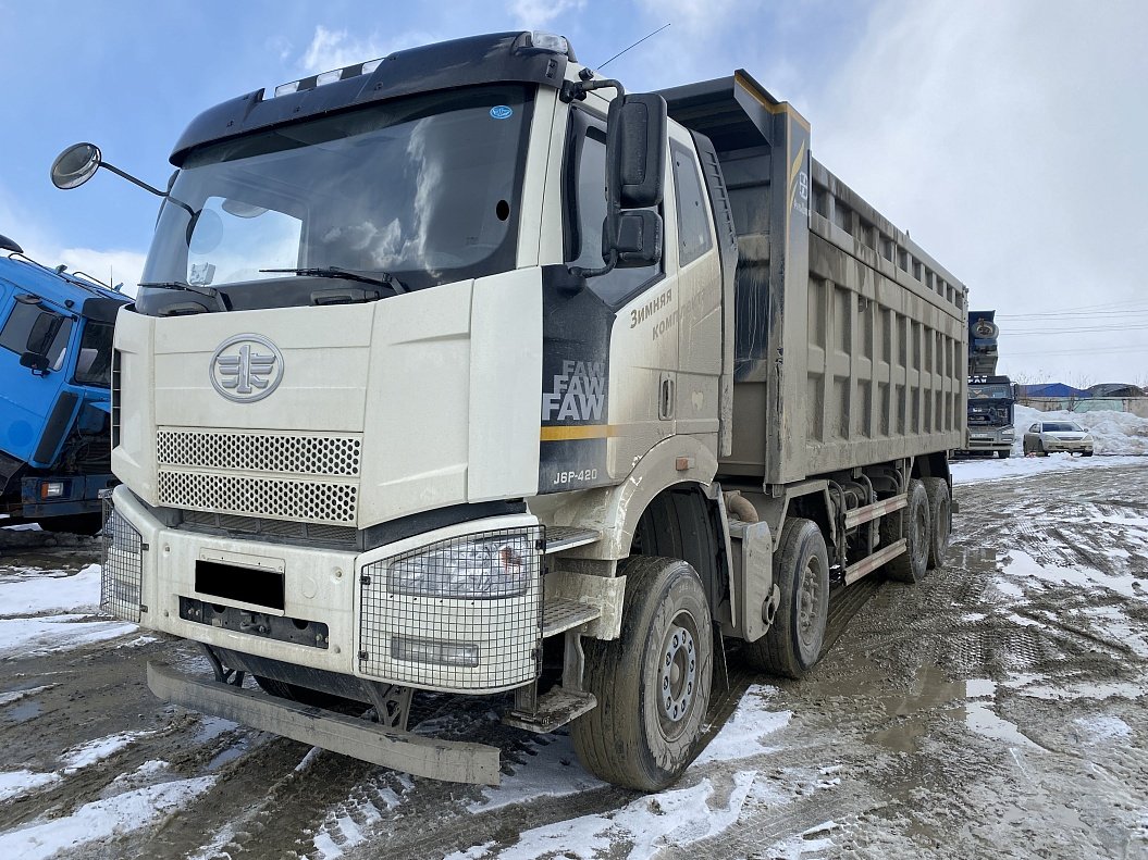 Самосвальный тонар 8*4 faw с тентом в аренду