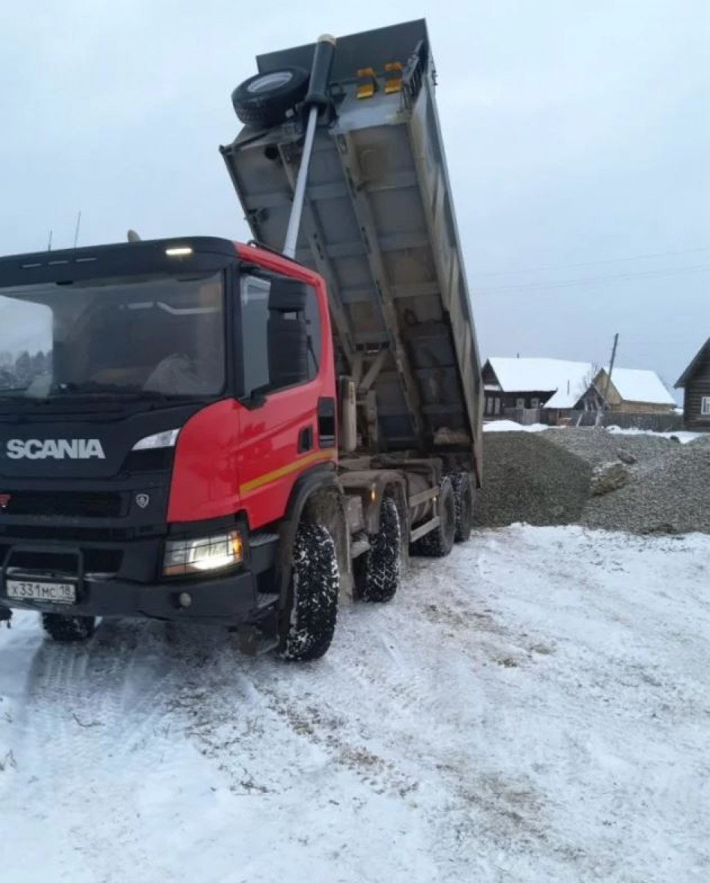 Услуги самосвала, перевозка щепы по всей области