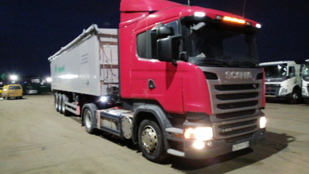 Зерновоз 50 м3. Перевозка зерна самосвалами