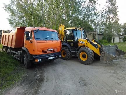 Услуги снегоуборочной техники и самосвала