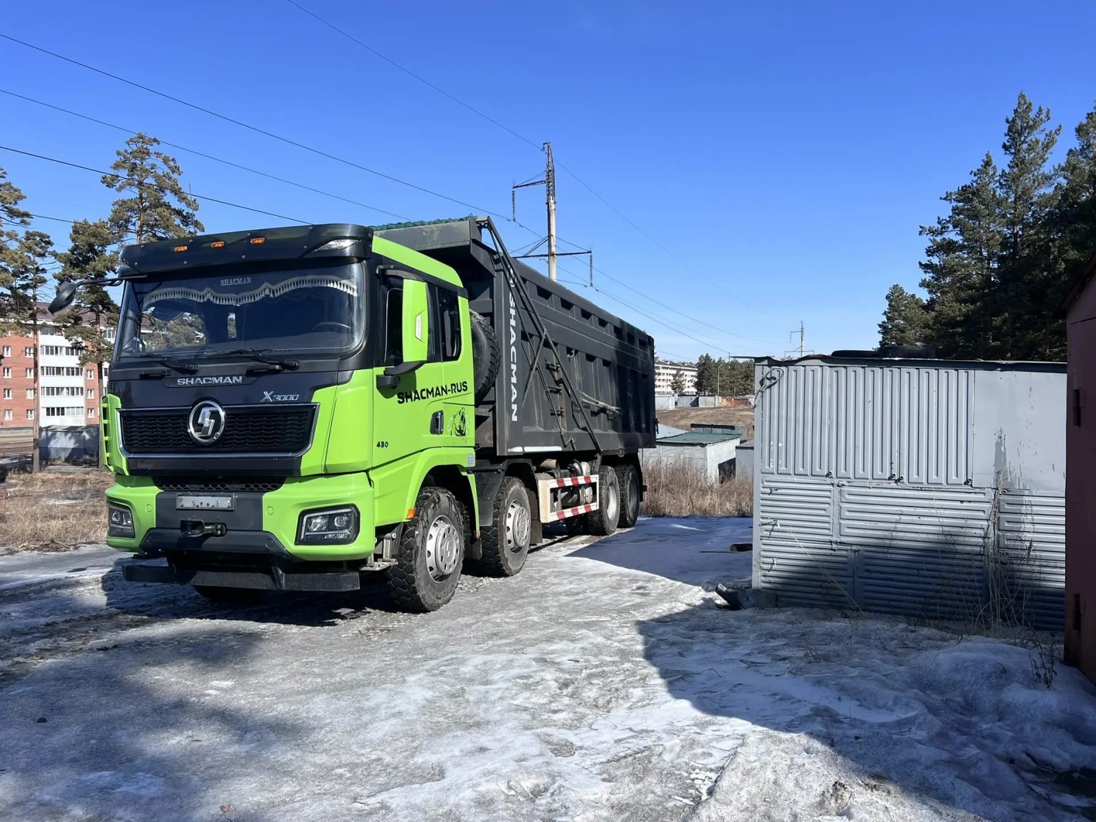 Услуги самосвала 40 тонн, 35 кубов