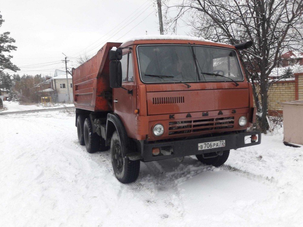 Услуги самосвала. Песок, щебень, чернозём