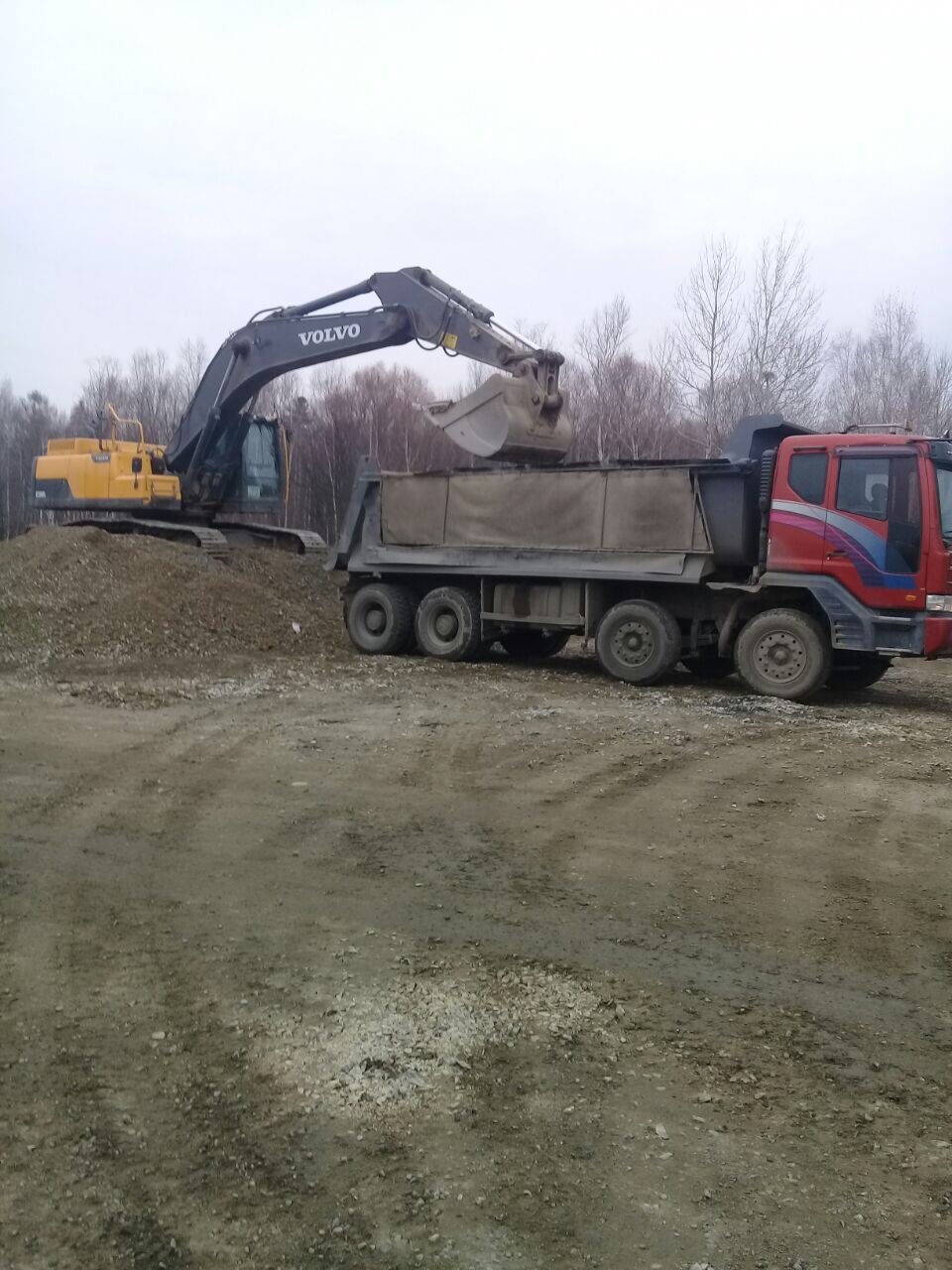 Услуги самосвала от собственника
