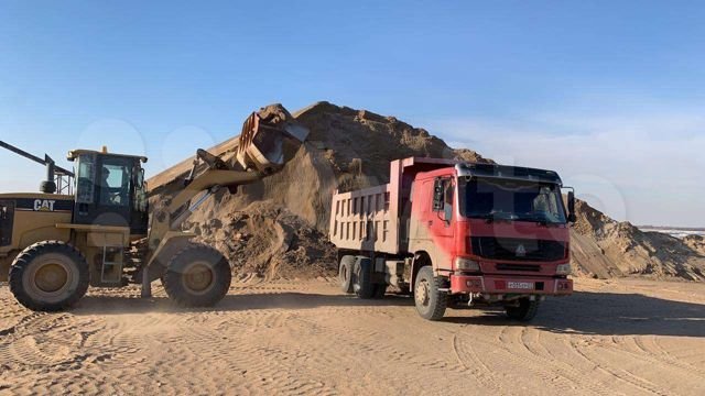 Услуги самосвалов HOWO 18- 20 кубов