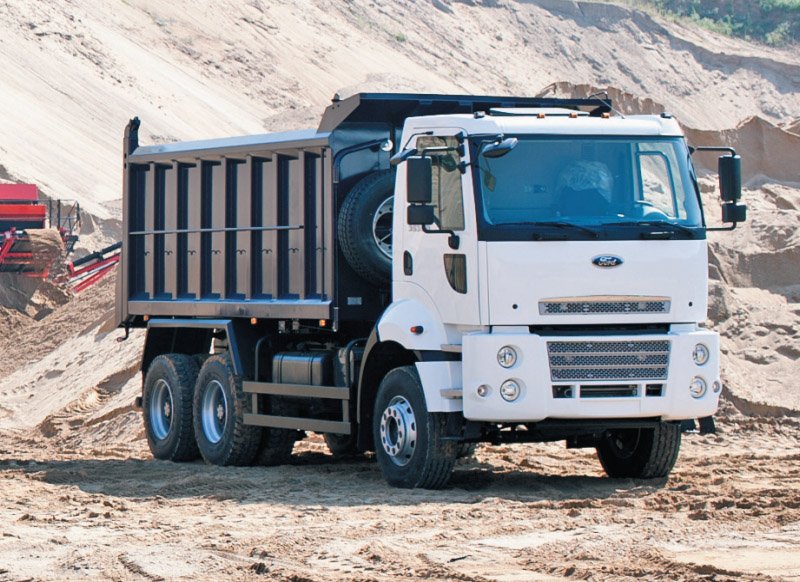 Работа для самосвалов Ford cargo
