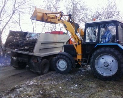 Снос зданий, вывоз мусора, щебень, песок, трактор