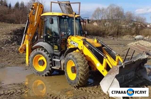 Услуги трактора JCB 4cx
