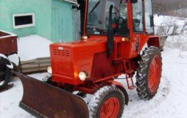 Сдам в аренду снегоуборочный трактор с отвалом