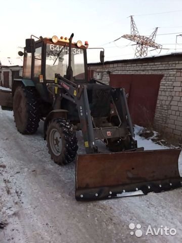 Услуги трактора мтз -82 : щётка, нож, погрузчик