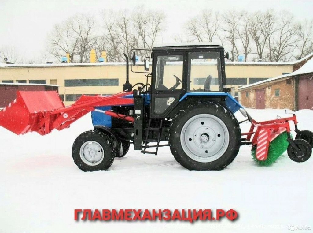 Услуги коммунального трактора