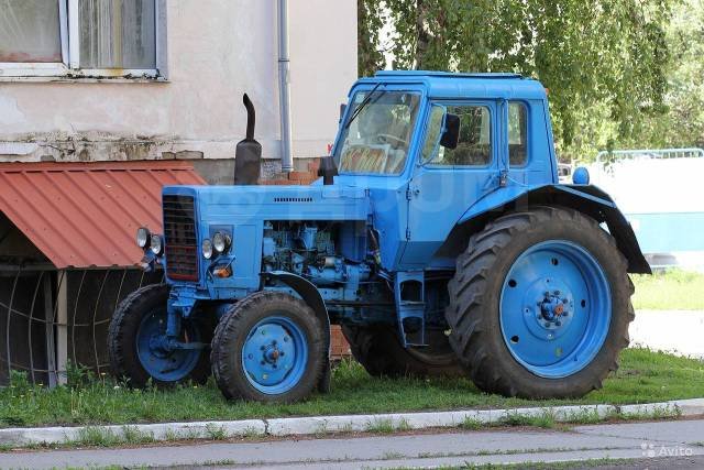 Современная фреза на МТЗ 80