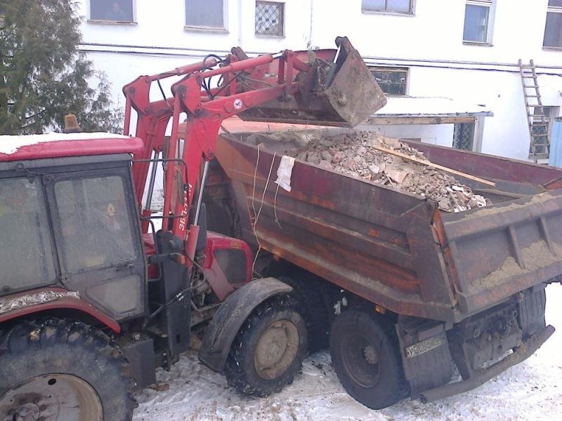 Услуги трактора, Камаз, экскаватор, физическая сила