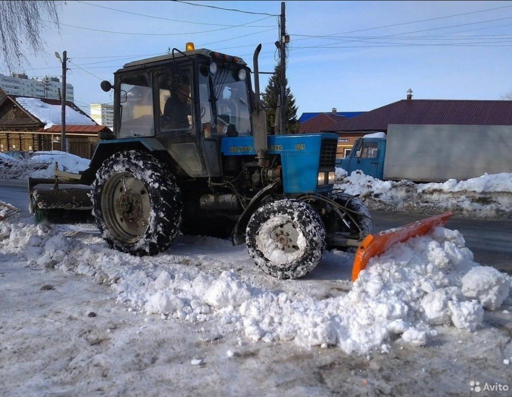 Услуги коммунального трактора