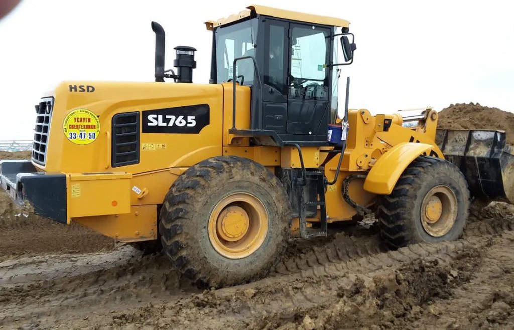 Фронтальный погрузчик hyundai HSD SL765