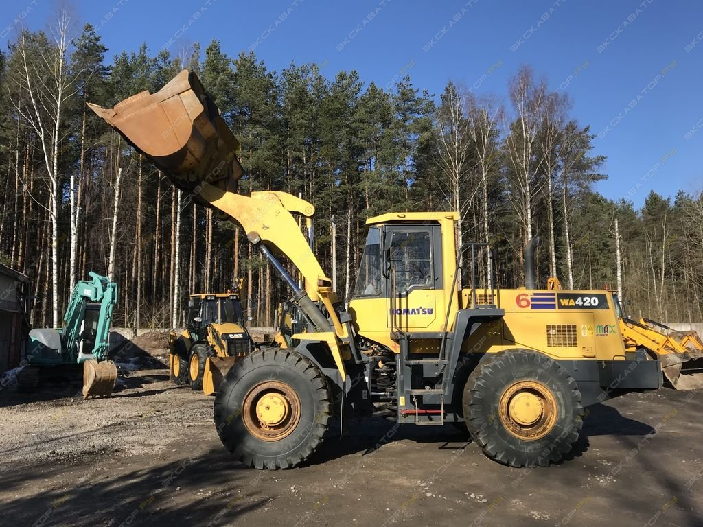 Аренда фронтального погрузчика Komatsu