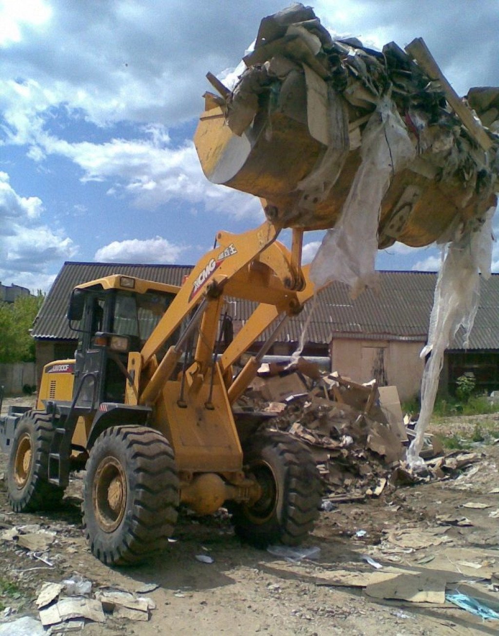 Фронтальный погрузчик в аренду
