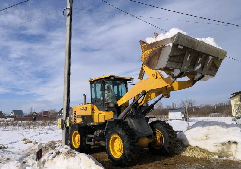 Аренда фронтального погрузчика. Услуги погрузчика