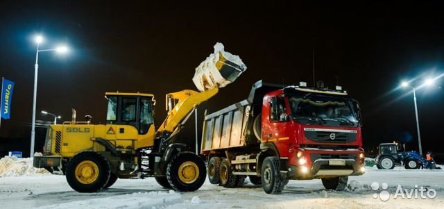 Услуги фронтального погрузчика