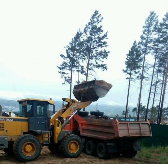 Услуги фронтального погрузчика
