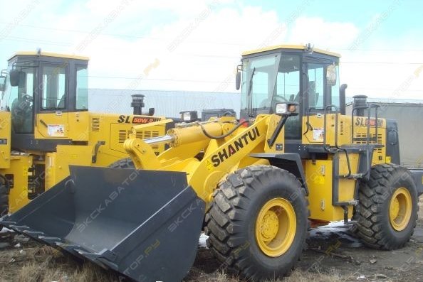 Аренда фронтального погрузчика Shantui SL50W