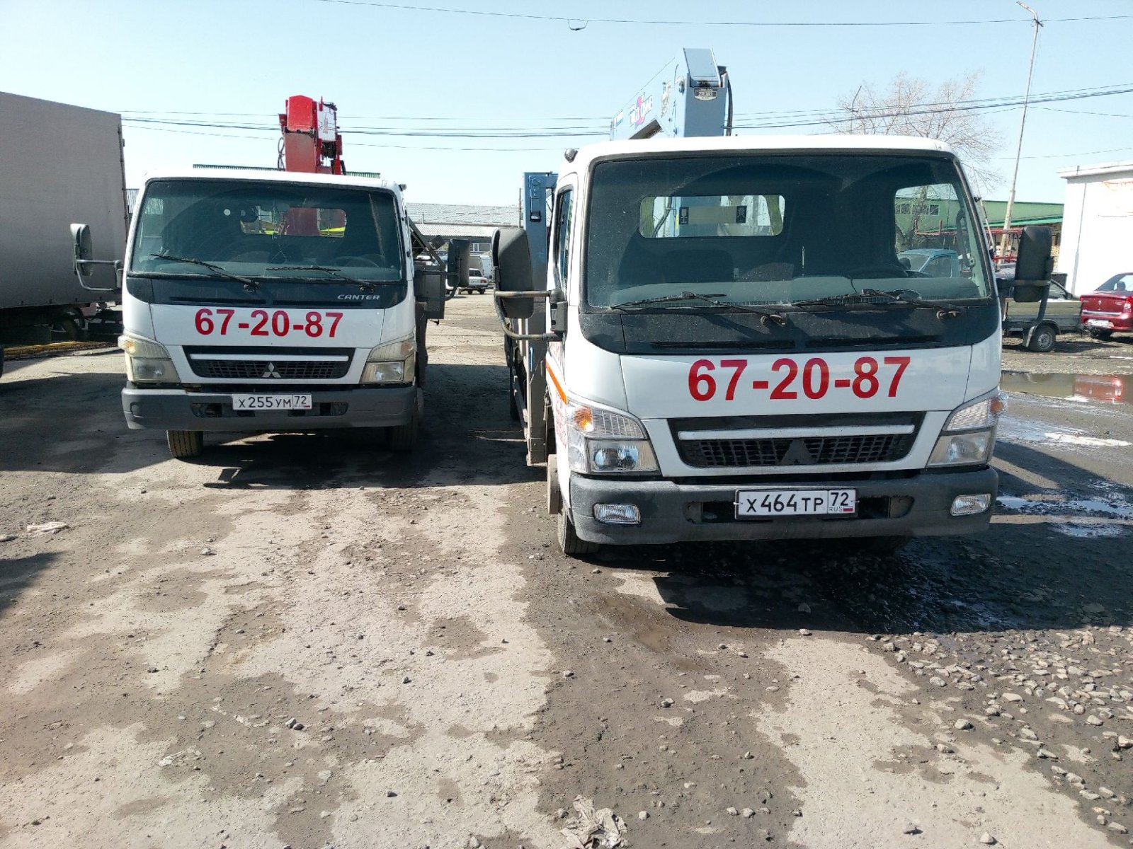 Услуги манипулятора. Люлька автовышки