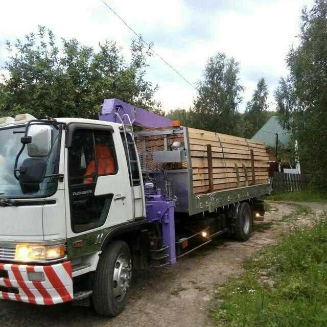 Услуги самогруза. Манипулятор с траверсой, эвакуатор