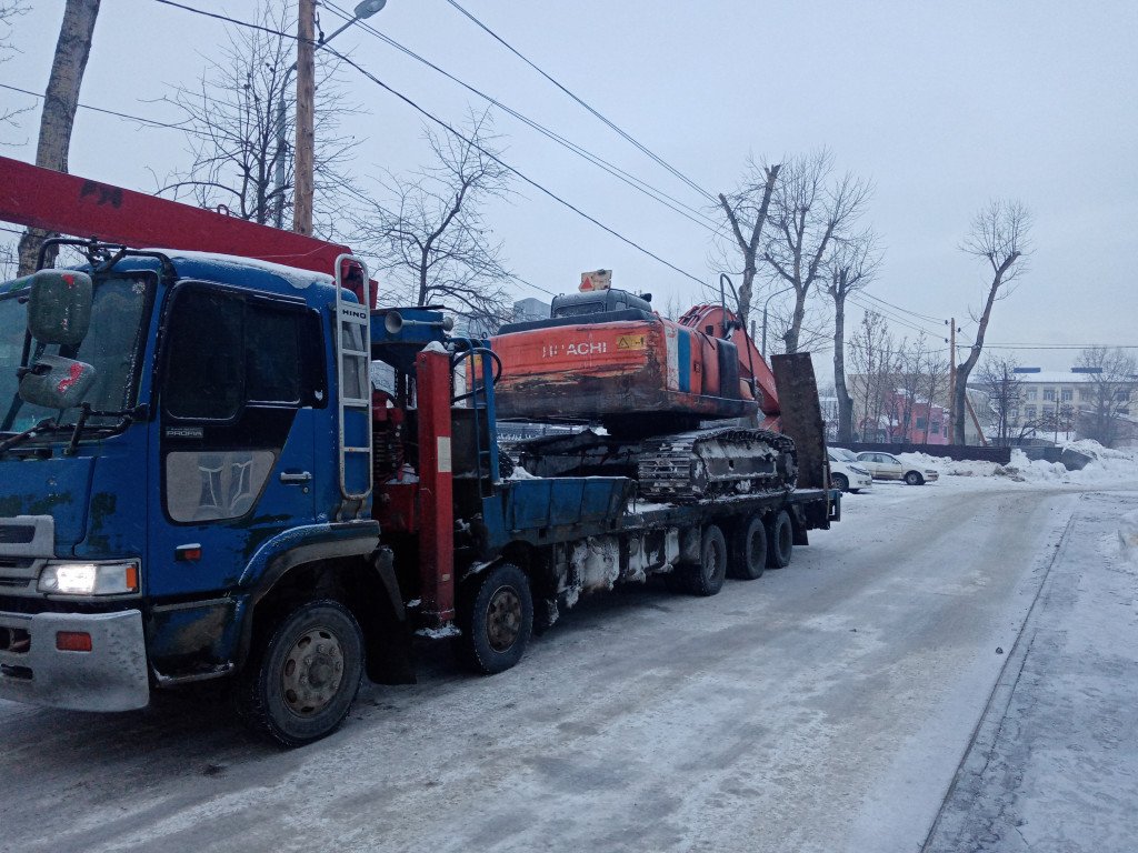 Перевозка спецтехники. Эвакуатор