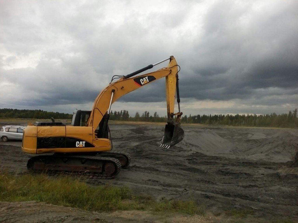Аренда экскаватора CAT320d, область