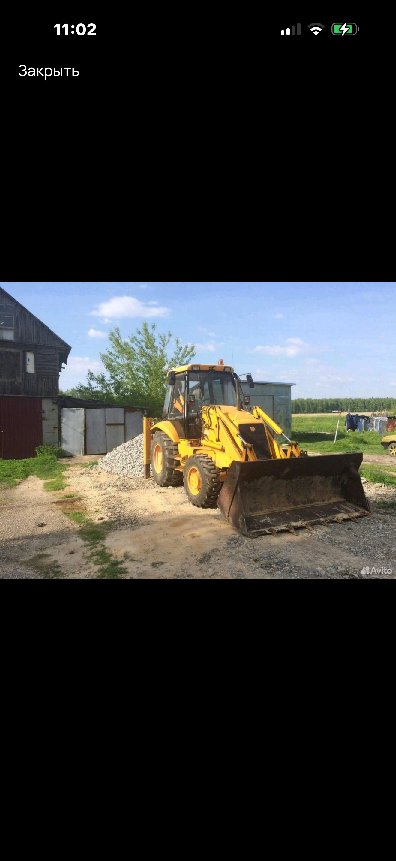 Услуги экскаватора-погрузчика JCB 4х4