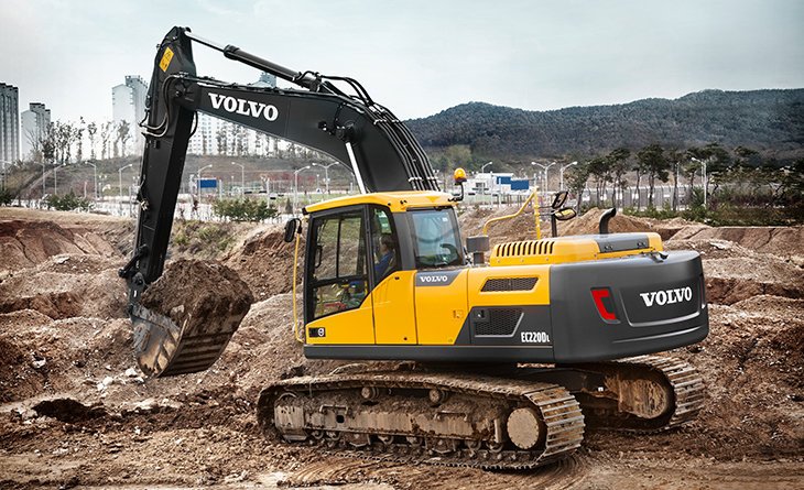 Volvo 220, ковш 1. 4куб
