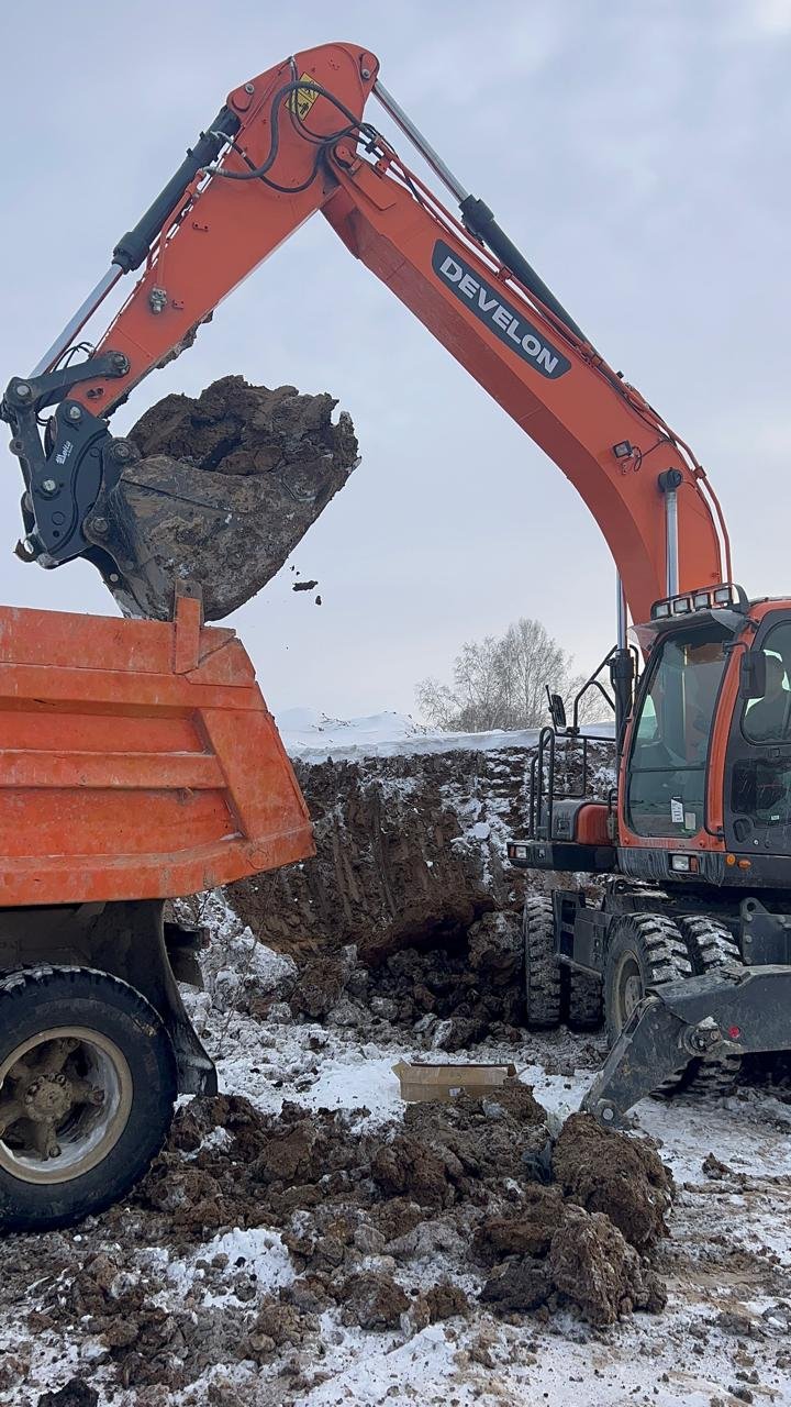 Услуги экскаватора от собственника