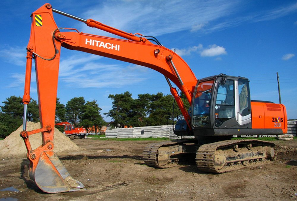 Услуги экскаватора Hitachi