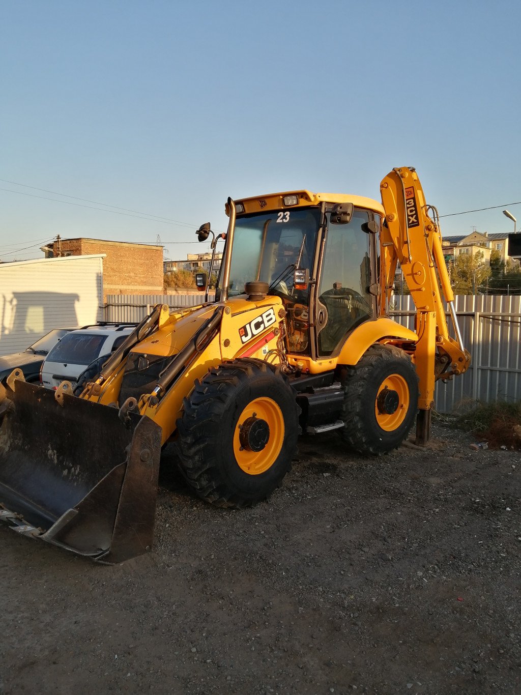 Аренда jcb super. Планировка, копка, погрузка