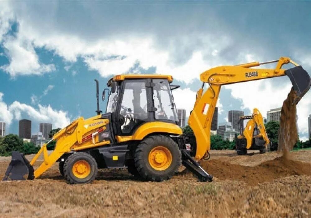 Экскаватор-погрузчик Lovol FLB468-II