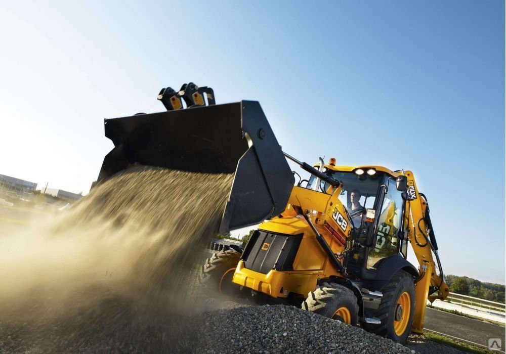 Уборка снега JCB Экскаватор Погрузчик