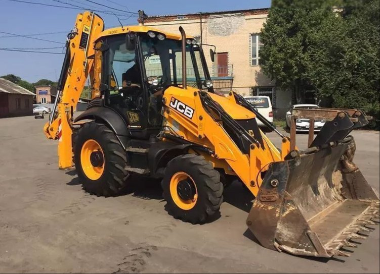 Услуги экскаватора погрузчика JCB