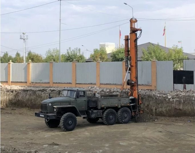 Услуги ямобура вездеход