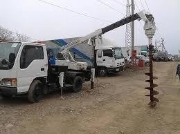 Услуги ямобура на базе Isuzu