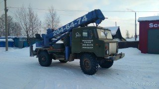 Монтаж винтовых свай бурение грунта установка ЛЭП