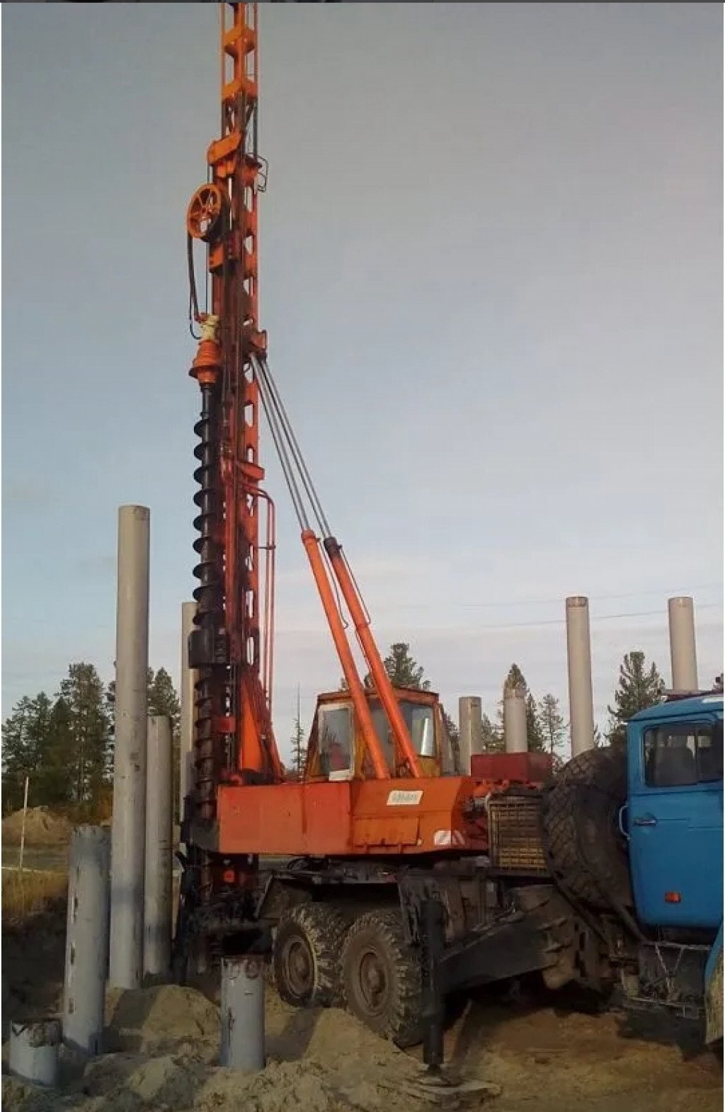 Забивка, завинчивание Свай, Аренда убм-85 бм-811