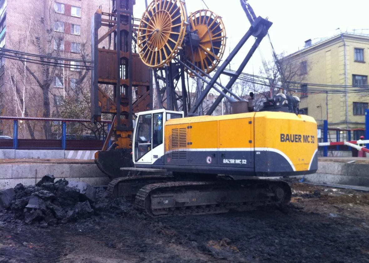 Аренда буровой грейферной установки