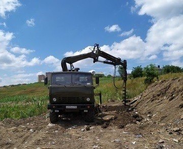 Услуги ямобура вездехода