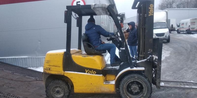Аренда вилочного погрузчика Yale (Япония)