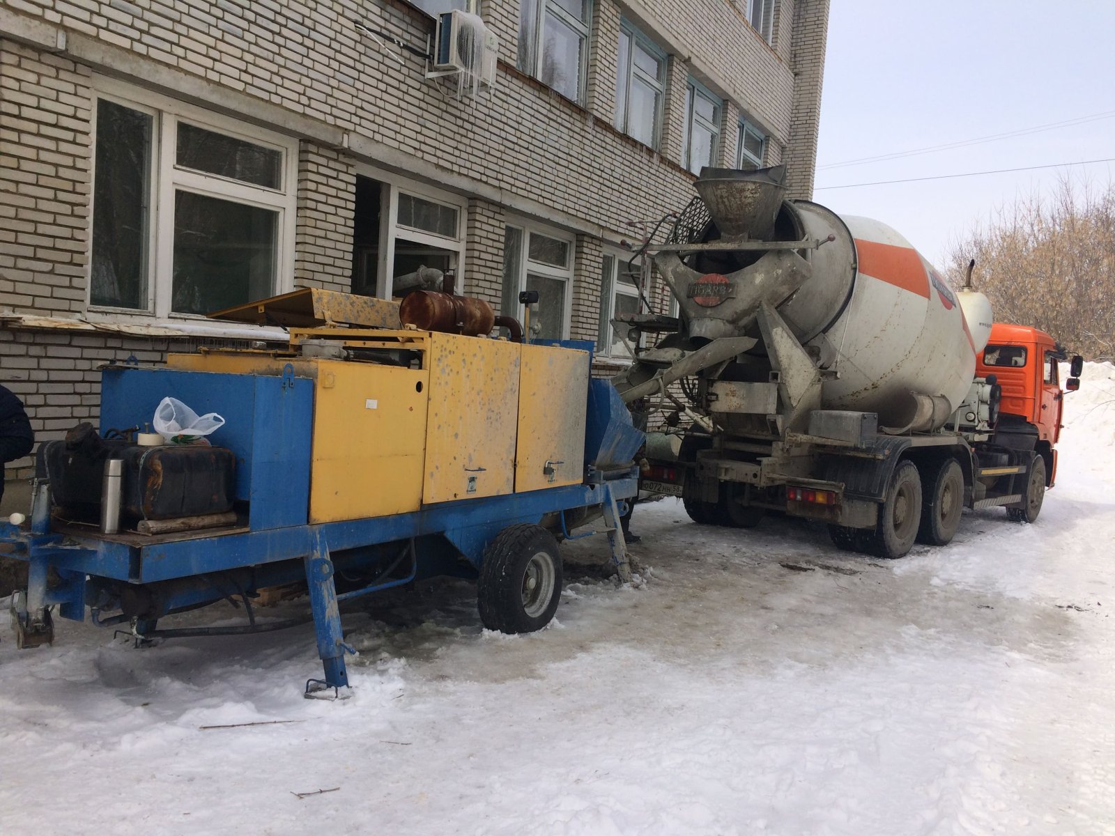 Аренда бетононасоса от собственника