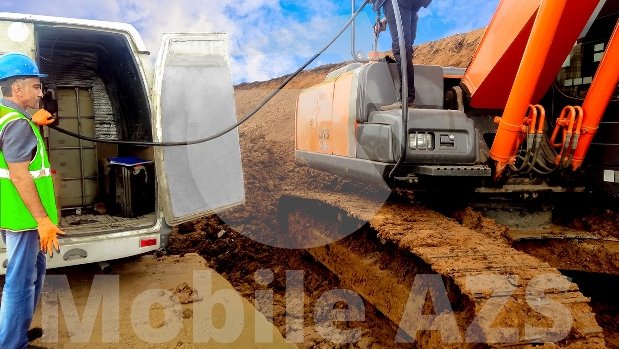 Выездная заправка спецтехники. Доставка ГСМ