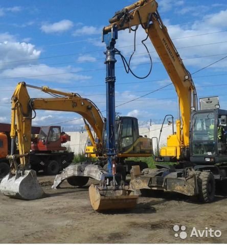Аренда грейфера колесного / гусеничного экскаватора